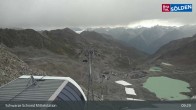 Archiv Foto Webcam Sölden - Gondelbahn Schwarze Schneid 08:00