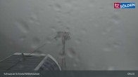 Archiv Foto Webcam Sölden - Gondelbahn Schwarze Schneid 08:00