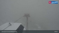 Archiv Foto Webcam Sölden - Gondelbahn Schwarze Schneid 08:00