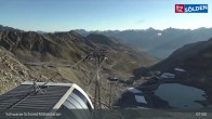 Archiv Foto Webcam Sölden - Gondelbahn Schwarze Schneid 07:00