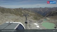 Archiv Foto Webcam Sölden - Gondelbahn Schwarze Schneid 12:00