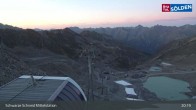 Archiv Foto Webcam Sölden - Gondelbahn Schwarze Schneid 20:00