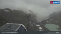 Archiv Foto Webcam Sölden - Gondelbahn Schwarze Schneid 07:00