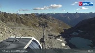 Archiv Foto Webcam Sölden - Gondelbahn Schwarze Schneid 08:00