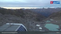 Archiv Foto Webcam Sölden - Gondelbahn Schwarze Schneid 18:00