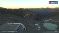 Archived image Webcam Sölden - Schwarze Schneid Cable Car 20:00