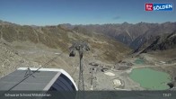 Archiv Foto Webcam Sölden - Gondelbahn Schwarze Schneid 12:00