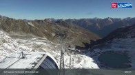 Archiv Foto Webcam Sölden - Gondelbahn Schwarze Schneid 09:00