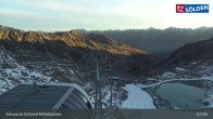 Archiv Foto Webcam Sölden - Gondelbahn Schwarze Schneid 07:00