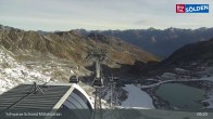 Archiv Foto Webcam Sölden - Gondelbahn Schwarze Schneid 08:00