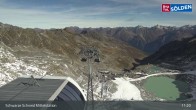 Archiv Foto Webcam Sölden - Gondelbahn Schwarze Schneid 10:00