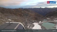 Archiv Foto Webcam Sölden - Gondelbahn Schwarze Schneid 07:00