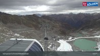 Archiv Foto Webcam Sölden - Gondelbahn Schwarze Schneid 12:00