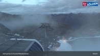 Archiv Foto Webcam Sölden - Gondelbahn Schwarze Schneid 18:00