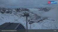 Archiv Foto Webcam Sölden - Gondelbahn Schwarze Schneid 04:00