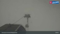 Archived image Webcam Sölden - Schwarze Schneid Cable Car 08:00