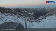 Archiv Foto Webcam Sölden - Gondelbahn Schwarze Schneid 02:00