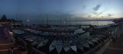 Archiv Foto Webcam Gardasee - Bardolino Hafen 19:00