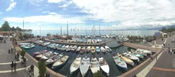 Archived image Webcam Lago di Garda - Harbour of Bardolino 11:00