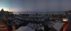 Archiv Foto Webcam Gardasee - Bardolino Hafen 06:00