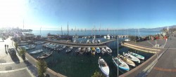 Archiv Foto Webcam Gardasee - Bardolino Hafen 09:00