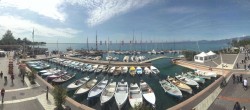 Archiv Foto Webcam Gardasee - Bardolino Hafen 11:00
