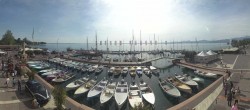 Archiv Foto Webcam Gardasee - Bardolino Hafen 15:00