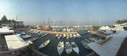 Archiv Foto Webcam Gardasee - Bardolino Hafen 07:00