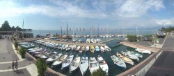 Archiv Foto Webcam Gardasee - Bardolino Hafen 09:00