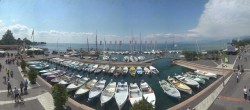 Archiv Foto Webcam Gardasee - Bardolino Hafen 11:00