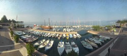 Archiv Foto Webcam Gardasee - Bardolino Hafen 07:00
