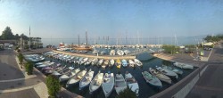 Archiv Foto Webcam Gardasee - Bardolino Hafen 07:00