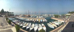 Archiv Foto Webcam Gardasee - Bardolino Hafen 09:00