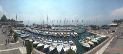 Archiv Foto Webcam Gardasee - Bardolino Hafen 13:00