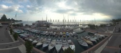 Archiv Foto Webcam Gardasee - Bardolino Hafen 17:00
