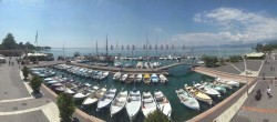 Archiv Foto Webcam Gardasee - Bardolino Hafen 11:00