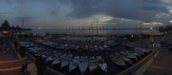 Archiv Foto Webcam Gardasee - Bardolino Hafen 23:00