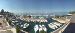 Archiv Foto Webcam Gardasee - Bardolino Hafen 09:00