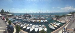 Archiv Foto Webcam Gardasee - Bardolino Hafen 13:00