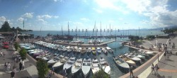 Archiv Foto Webcam Gardasee - Bardolino Hafen 15:00