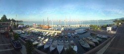 Archiv Foto Webcam Gardasee - Bardolino Hafen 06:00