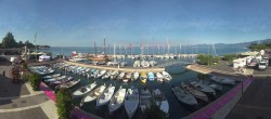 Archiv Foto Webcam Gardasee - Bardolino Hafen 07:00