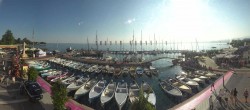 Archiv Foto Webcam Gardasee - Bardolino Hafen 17:00