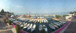 Archiv Foto Webcam Gardasee - Bardolino Hafen 07:00