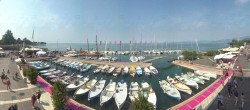 Archiv Foto Webcam Gardasee - Bardolino Hafen 09:00