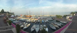 Archiv Foto Webcam Gardasee - Bardolino Hafen 06:00