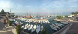 Archiv Foto Webcam Gardasee - Bardolino Hafen 07:00