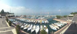 Archiv Foto Webcam Gardasee - Bardolino Hafen 09:00