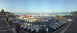 Archiv Foto Webcam Gardasee - Bardolino Hafen 06:00