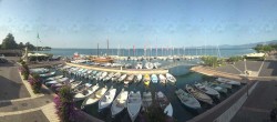 Archiv Foto Webcam Gardasee - Bardolino Hafen 07:00